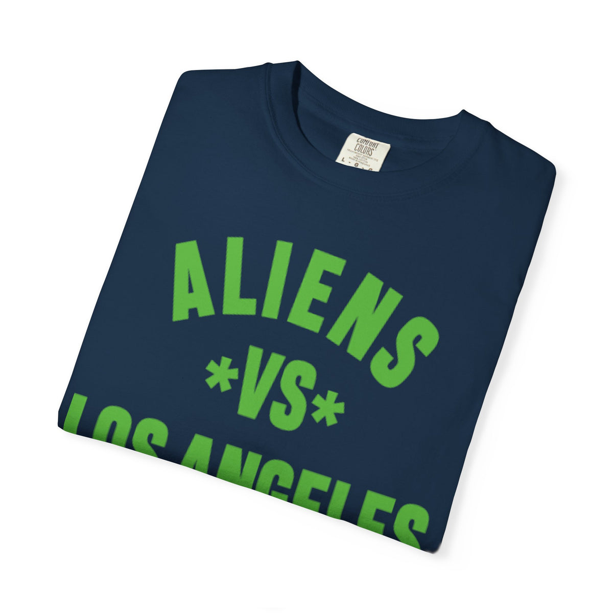 Aliens vs Los Angeles T-Shirt — Retro Sci‑Fi Graphic Tee