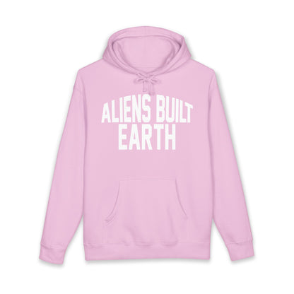 Hoodie — "Aliens Built Earth" Graphic Pullover