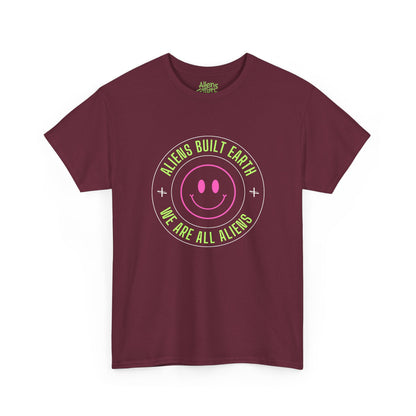 Aliens Built Earth "We Are All Aliens" Graphic Tee
