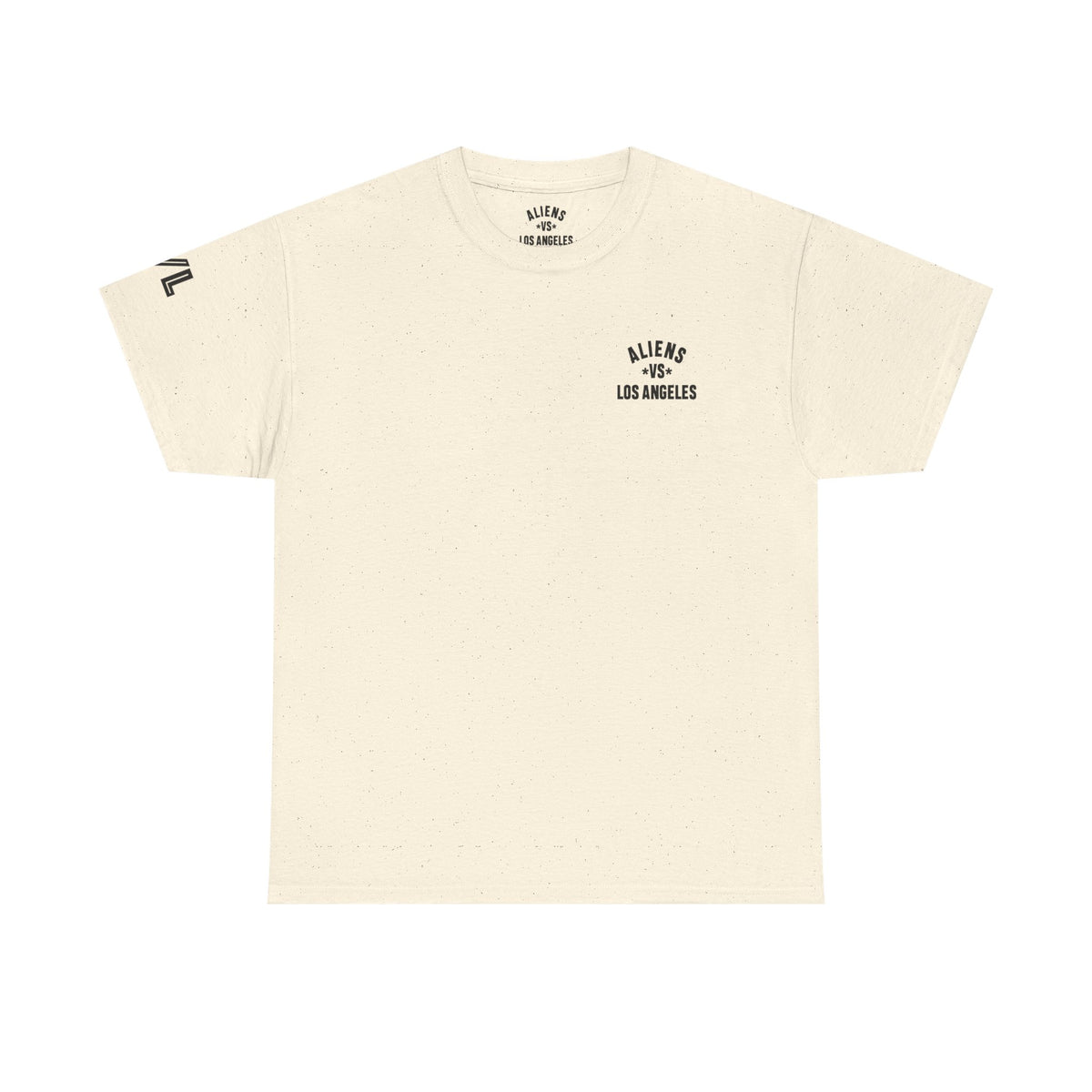 Alien Lifeguard Graphic Tee — Retro Sci‑Fi Crewneck T‑Shirt