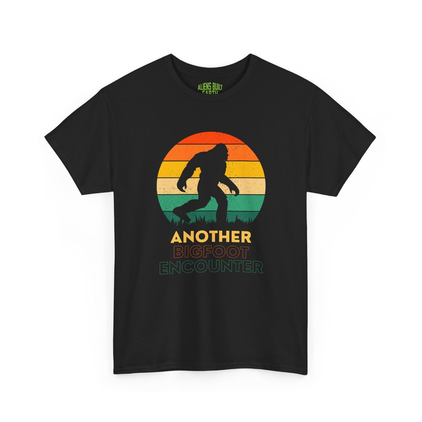 Bigfoot Retro T‑Shirt — "Another Bigfoot Encounter" Vintage Sasquatch Tee