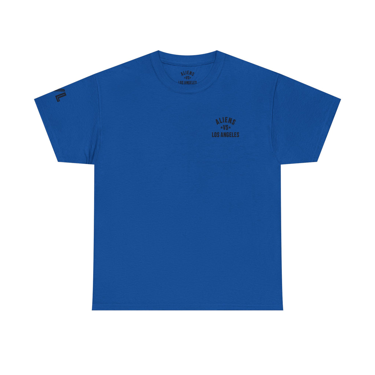 Alien Lifeguard Graphic Tee — Retro Sci‑Fi Crewneck T‑Shirt