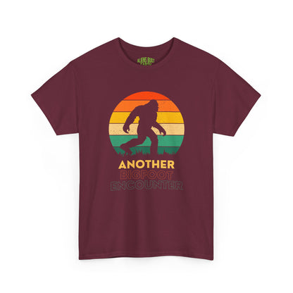 Bigfoot Retro T‑Shirt — "Another Bigfoot Encounter" Vintage Sasquatch Tee