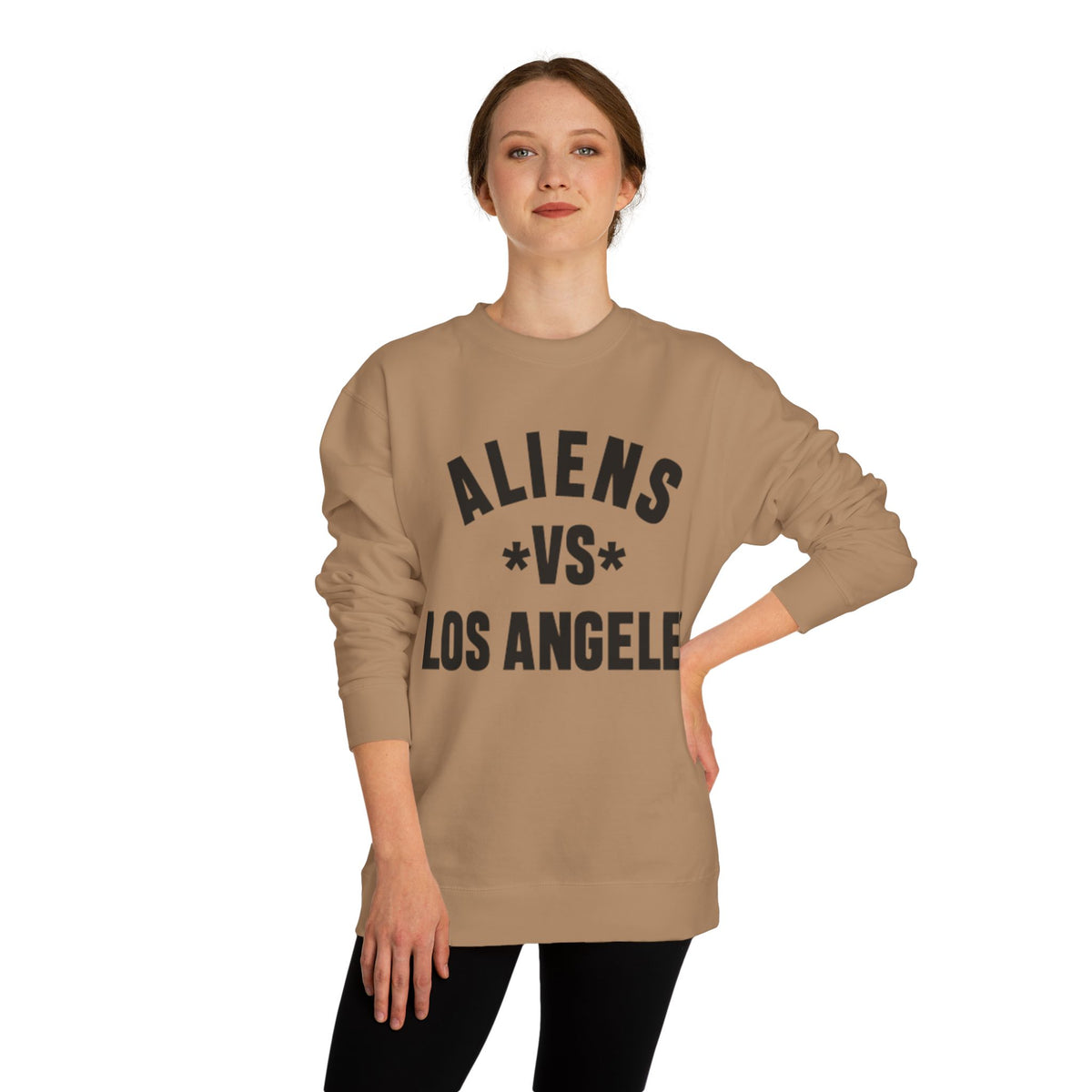 Aliens vs Los Angeles Sweatshirt — Retro Sports-Style Crewneck