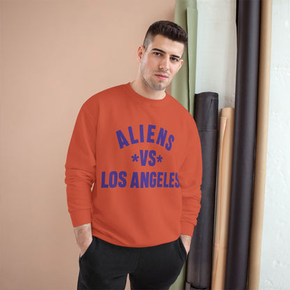 Aliens vs Los Angeles Sweatshirt — Retro Sports Crewneck