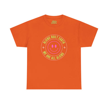 Aliens Built Earth "We Are All Aliens" Graphic Tee