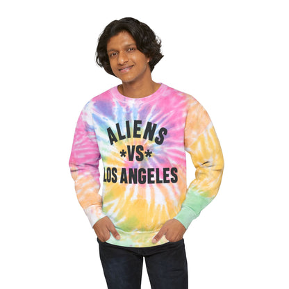 Aliens vs Los Angeles Tie-Dye Sweatshirt