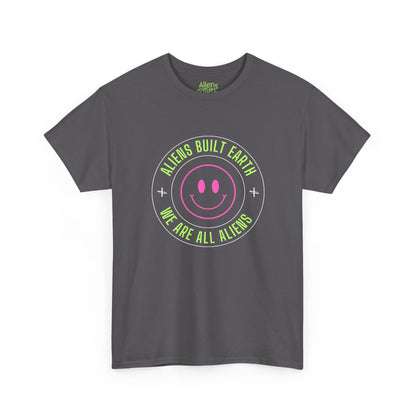 Aliens Built Earth "We Are All Aliens" Graphic Tee