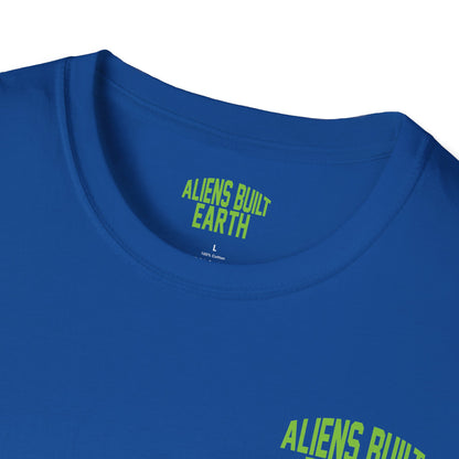 Aliens Built Earth T-Shirt — "We Are All Aliens" Graphic Tee