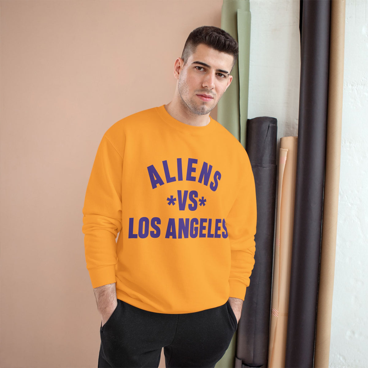 Aliens vs Los Angeles Sweatshirt — Retro Sports Crewneck