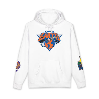 Around the World A.B.E Graphic Hoodie — “Always Outta This Earth” Space Logo Pullover