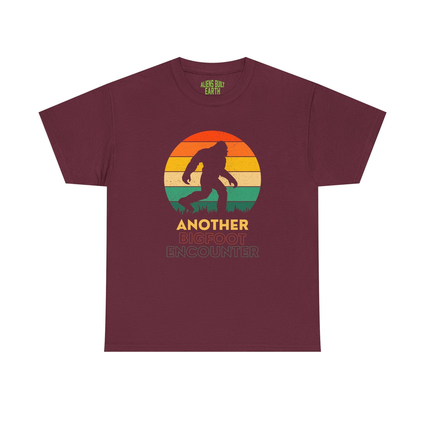 Bigfoot Retro T‑Shirt — "Another Bigfoot Encounter" Vintage Sasquatch Tee