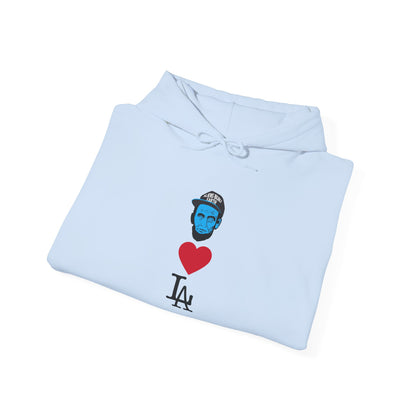 Aliens love Los Angeles  Hoodie - "Unexpected Encounter" Glow Graphic
