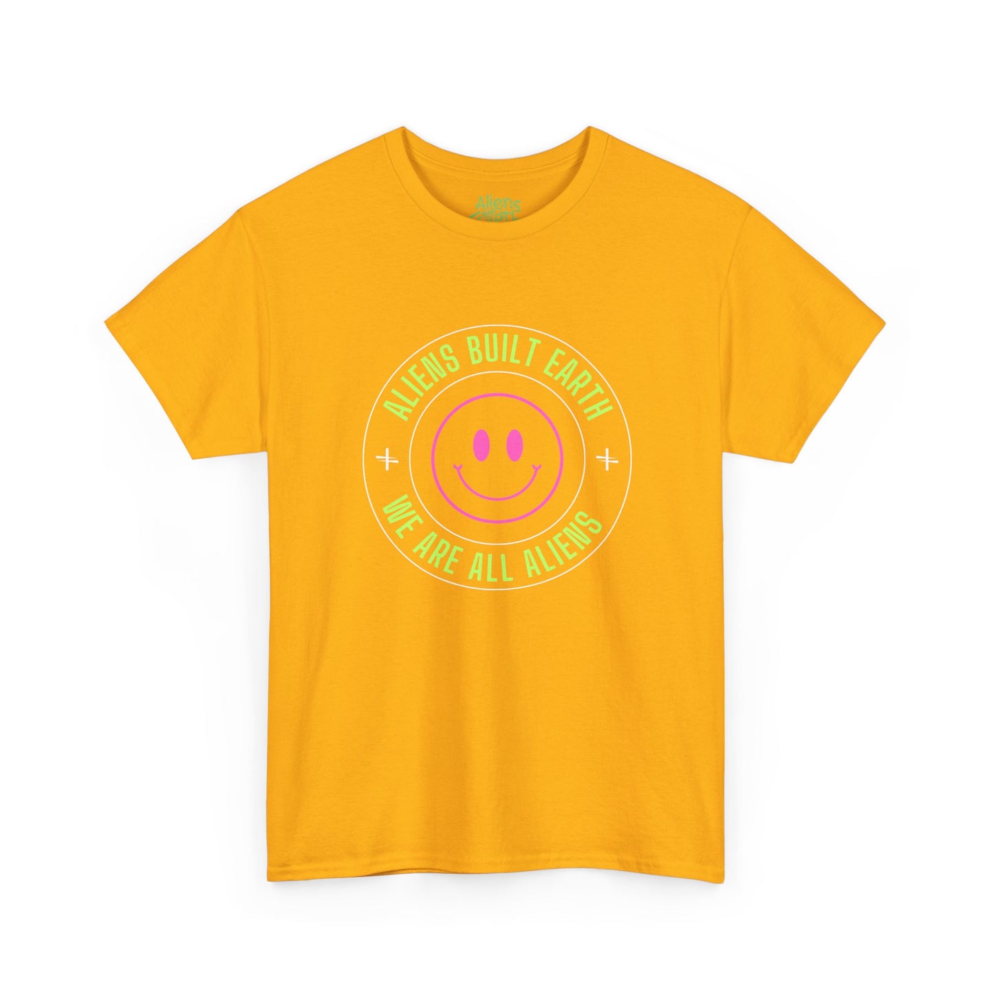 Aliens Built Earth "We Are All Aliens" Graphic Tee
