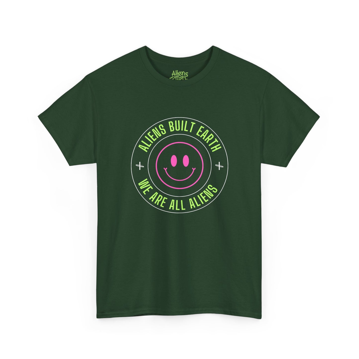 Aliens Built Earth "We Are All Aliens" Graphic Tee