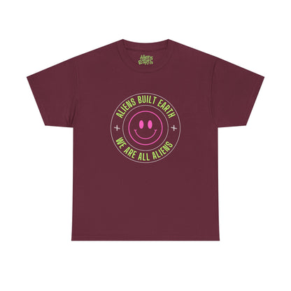 Aliens Built Earth "We Are All Aliens" Graphic Tee