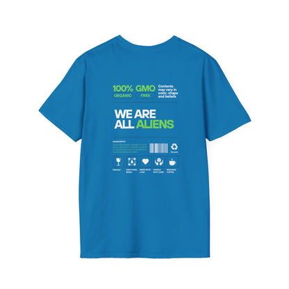 Aliens Built Earth T-Shirt — "We Are All Aliens" Graphic Tee
