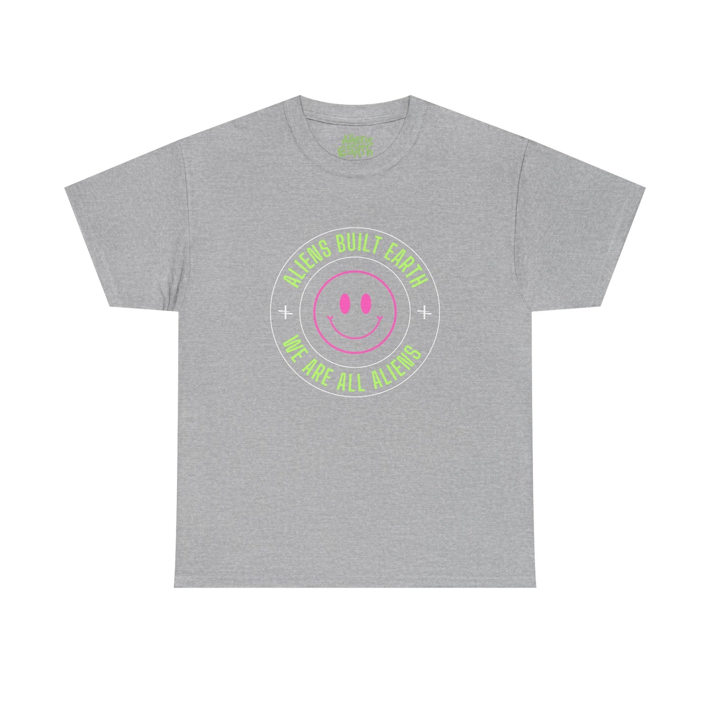 Aliens Built Earth "We Are All Aliens" Graphic Tee