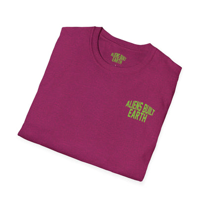 Aliens Built Earth T-Shirt — "We Are All Aliens" Graphic Tee