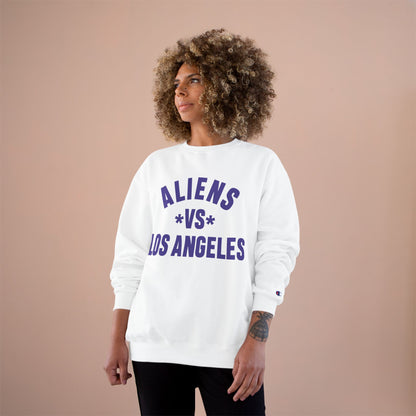 Aliens vs Los Angeles Sweatshirt — Retro Sports Crewneck
