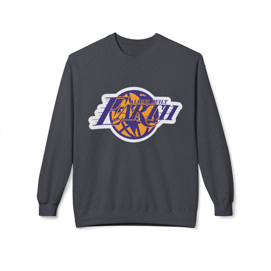 Lake Show Aliens Built Earth Logo Crewneck Sweatshirt