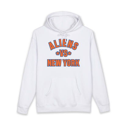 Aliens vs New York Hoodie - Retro Sci‑Fi Graphic Pullover