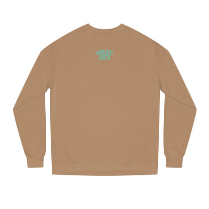 Retro Lumberjack Graphic Sweatshirt — "A.B.E" Eco Vibe Crewneck
