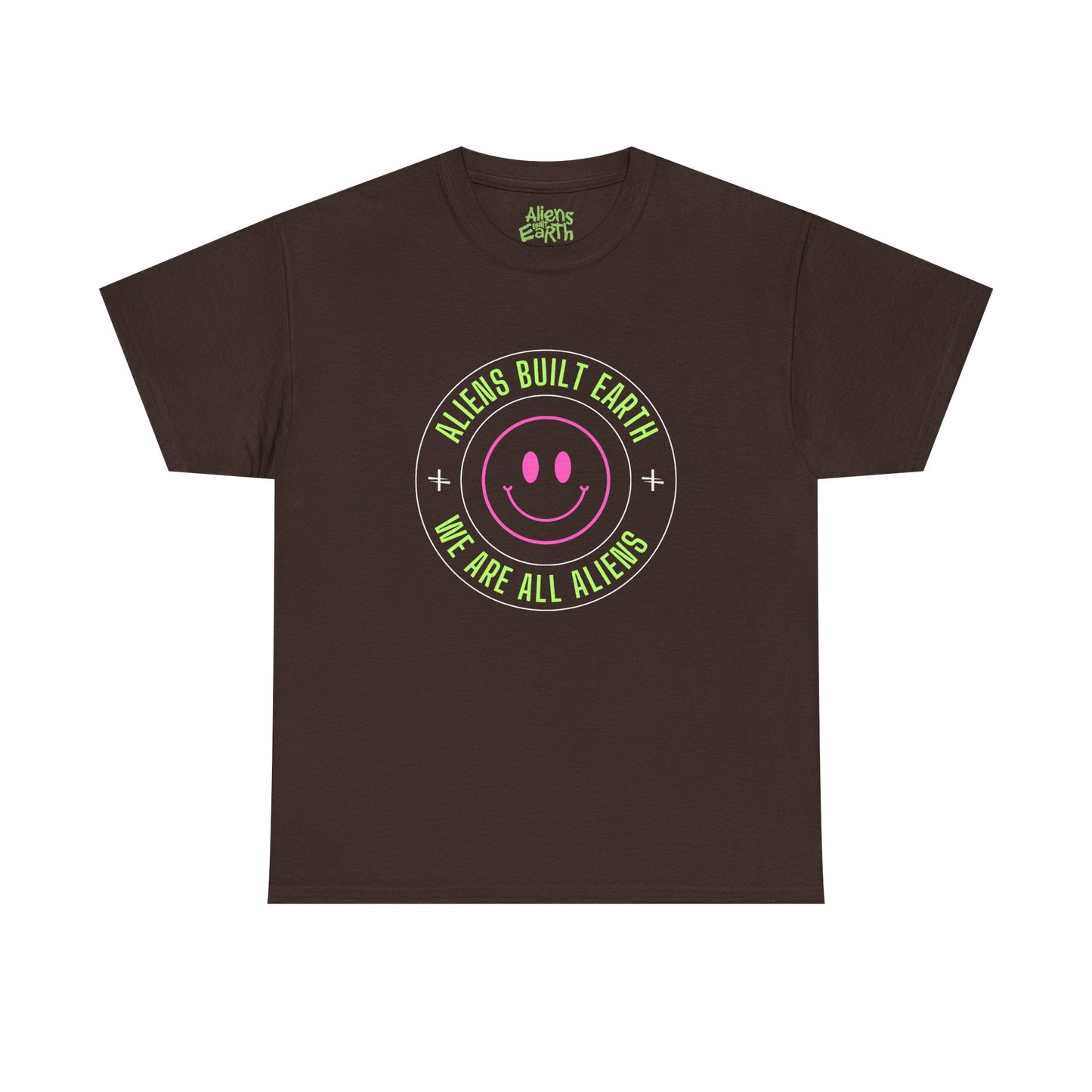 Aliens Built Earth "We Are All Aliens" Graphic Tee