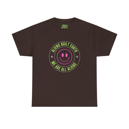 Aliens Built Earth "We Are All Aliens" Graphic Tee