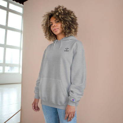 Aliens vs Los Angeles Graphic Hoodie — Retro Sci‑Fi Movie Poster Pullover