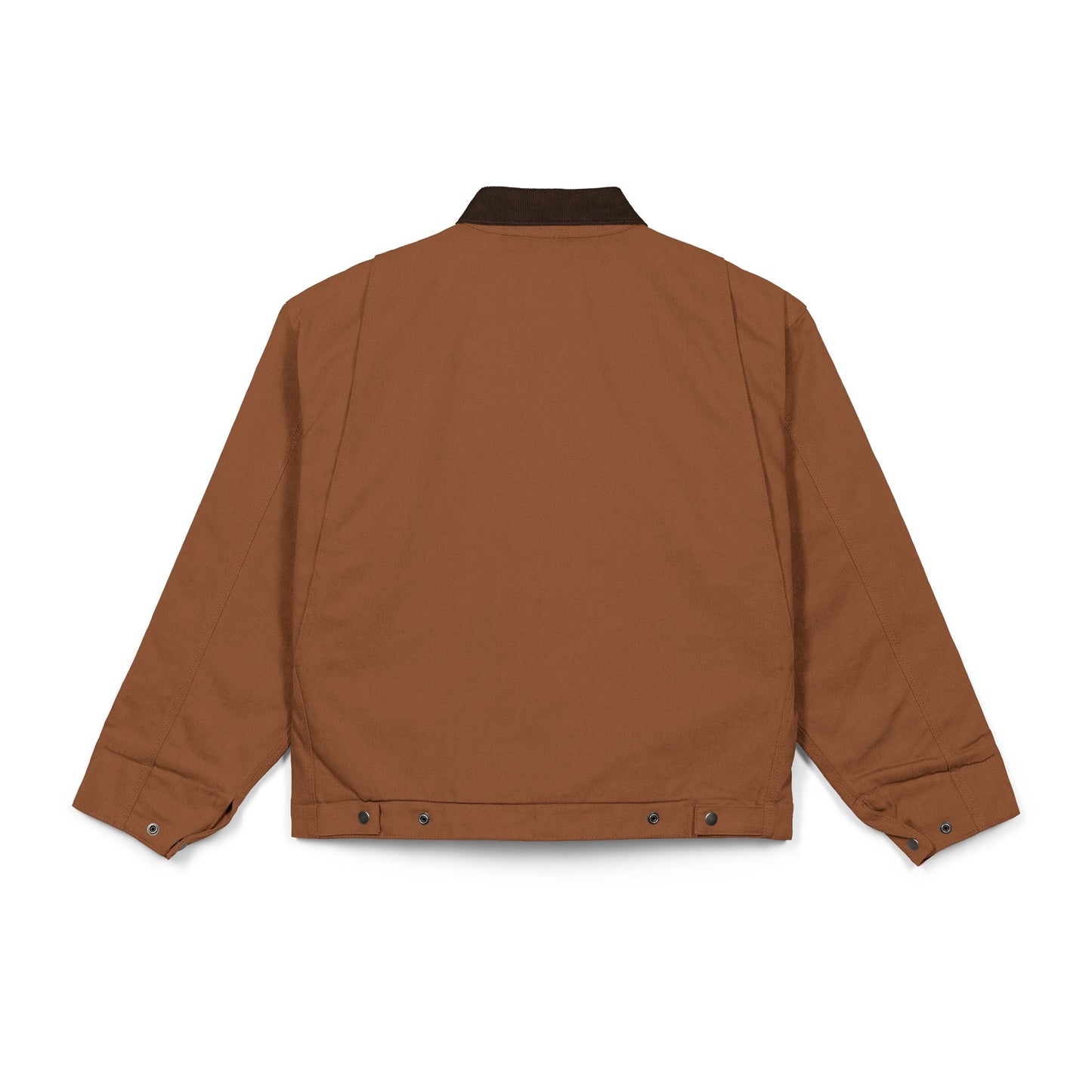 Work Jacket — "Always Hope for Earth" Embroidered Black Duck Cloth