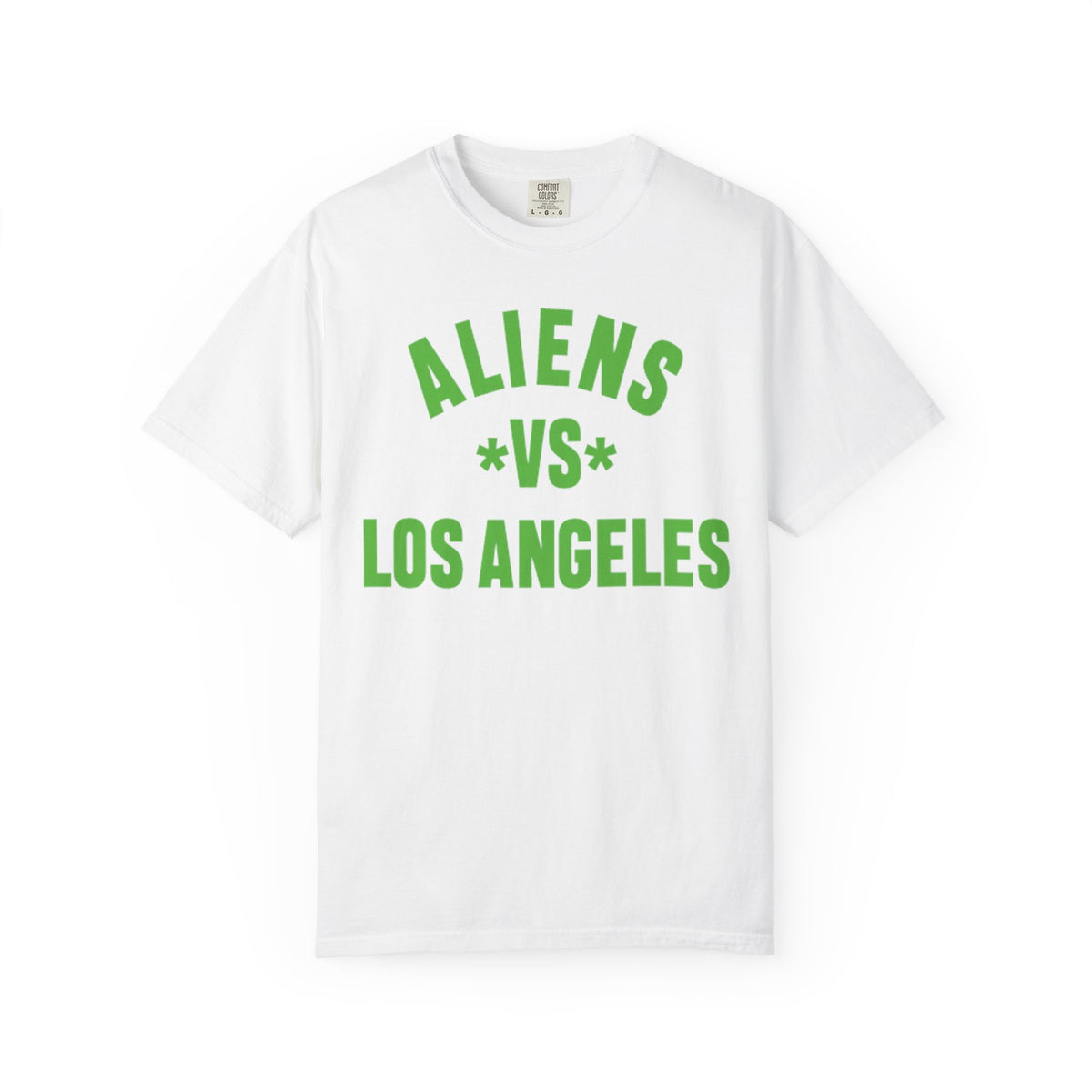 Aliens vs Los Angeles T-Shirt — Retro Sci‑Fi Graphic Tee