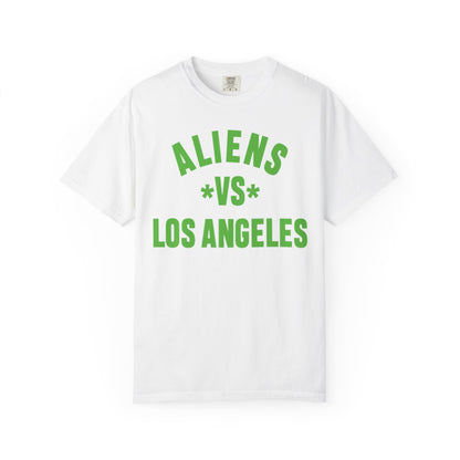 Aliens vs Los Angeles T-Shirt — Retro Sci‑Fi Graphic Tee