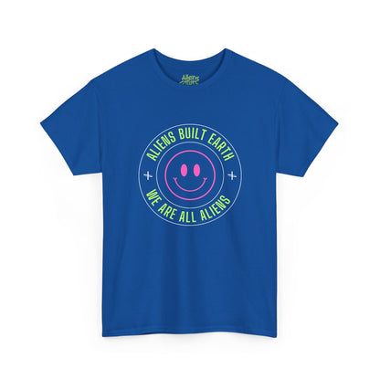 Aliens Built Earth "We Are All Aliens" Graphic Tee