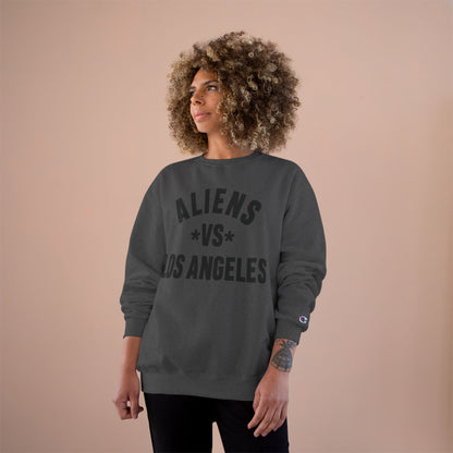 Aliens vs Los Angeles Champion Sweatshirt — Urban Sports Style Crewneck