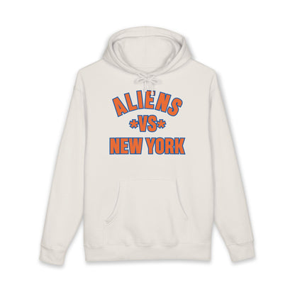 Aliens vs New York Hoodie - Retro Sci‑Fi Graphic Pullover