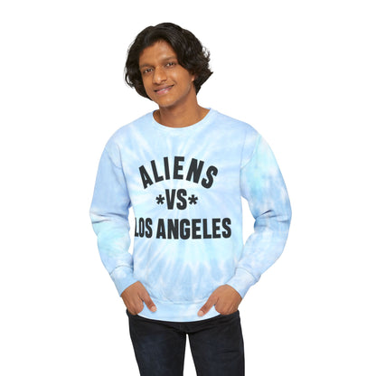 Aliens vs Los Angeles Tie-Dye Sweatshirt