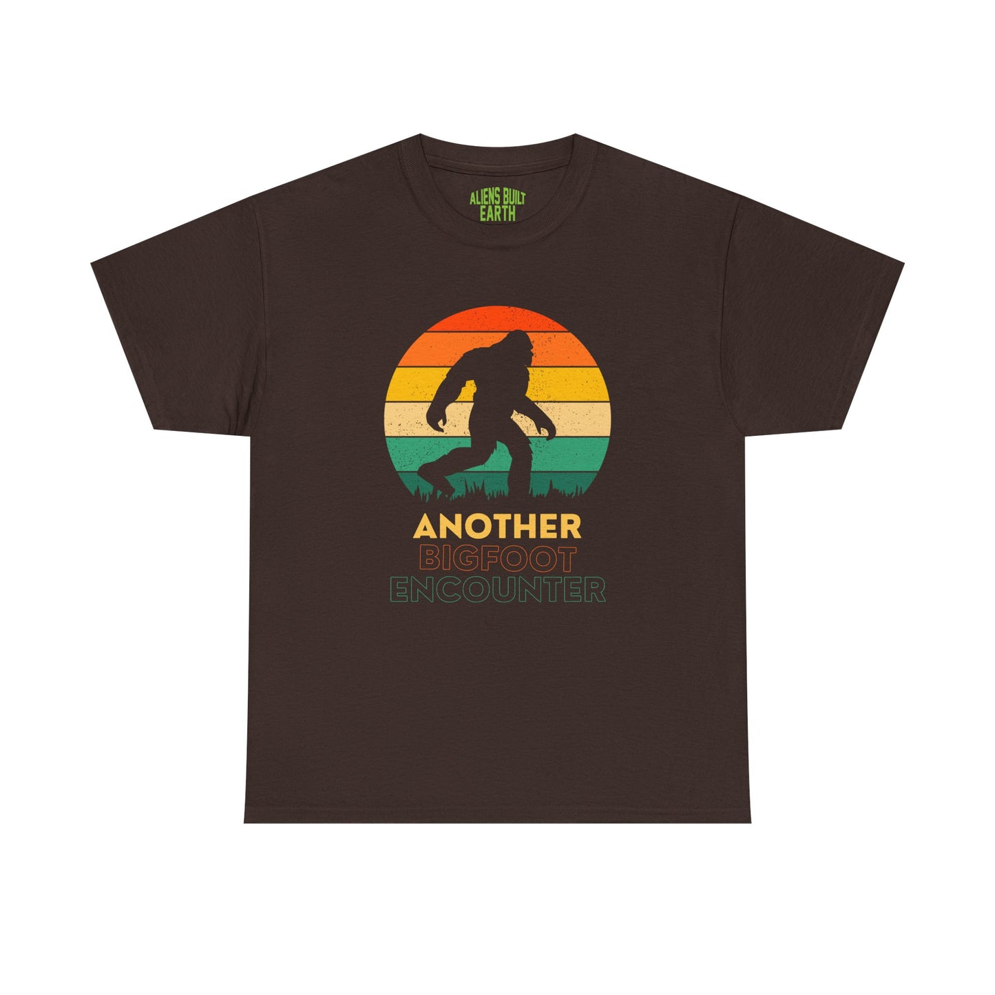 Bigfoot Retro T‑Shirt — "Another Bigfoot Encounter" Vintage Sasquatch Tee