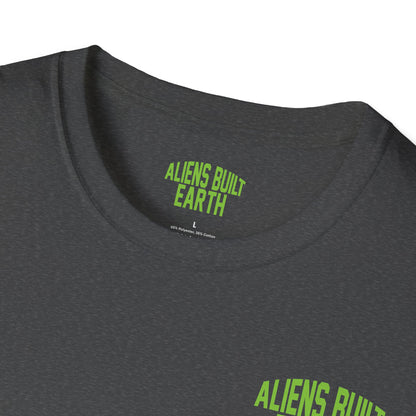 Aliens Built Earth T-Shirt — "We Are All Aliens" Graphic Tee