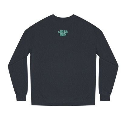 Retro Lumberjack Graphic Sweatshirt — "A.B.E" Eco Vibe Crewneck