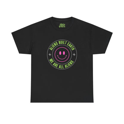 Aliens Built Earth "We Are All Aliens" Graphic Tee