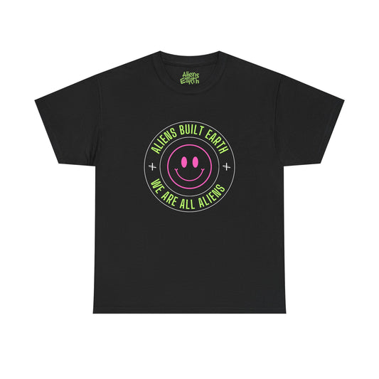 Aliens Built Earth "We Are All Aliens" Graphic Tee