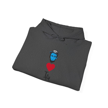 Aliens love Los Angeles  Hoodie - "Unexpected Encounter" Glow Graphic