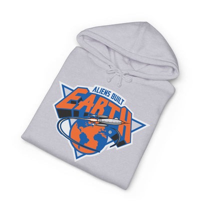 Around the World A.B.E Graphic Hoodie — “Always Outta This Earth” Space Logo Pullover