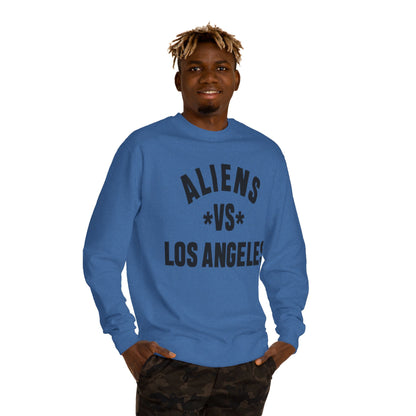 Aliens vs Los Angeles Sweatshirt — Retro Sports-Style Crewneck