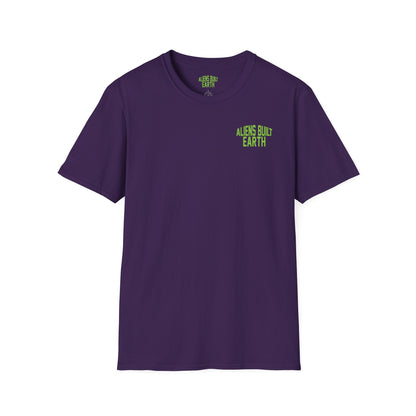 Aliens Built Earth T-Shirt — "We Are All Aliens" Graphic Tee
