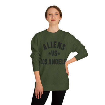 Aliens vs Los Angeles Sweatshirt — Retro Sports-Style Crewneck