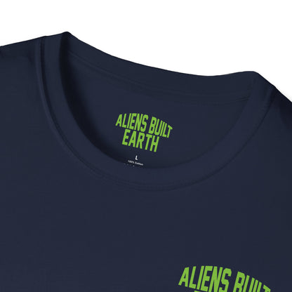 Aliens Built Earth T-Shirt — "We Are All Aliens" Graphic Tee