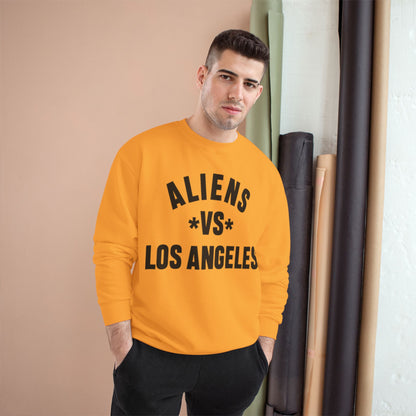 Aliens vs Los Angeles Champion Sweatshirt — Urban Sports Style Crewneck