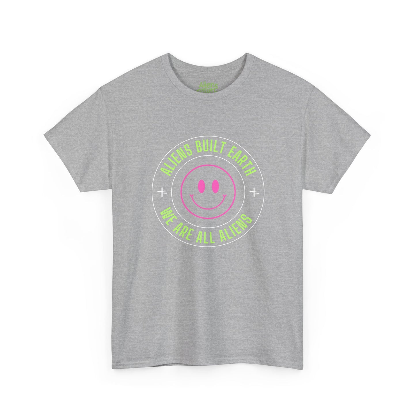 Aliens Built Earth "We Are All Aliens" Graphic Tee